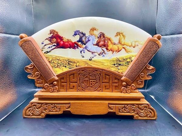 Tranh Ngọc Mã Đáo Thành Công Tự Nhiên Cao Cấp - MĐ2800