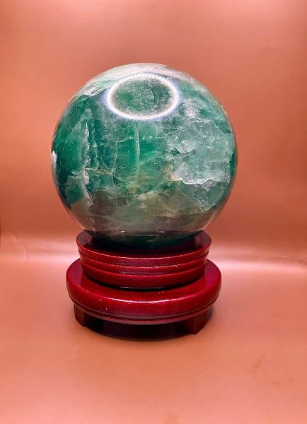 Quả Cầu Đá Fluorite Tự Nhiên Cao Cấp - 1705288