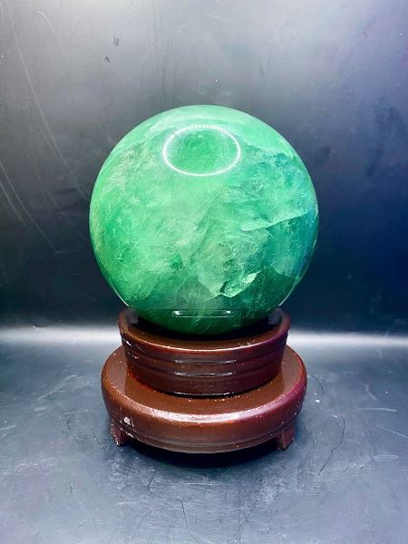 Quả Cầu Đá Fluorite Tự Nhiên Cao Cấp - CFL4680