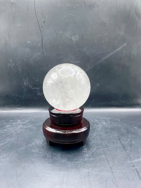 Quả Cầu Đá Thạch Anh Trắng Tự Nhiên Cao Cấp - CT1500