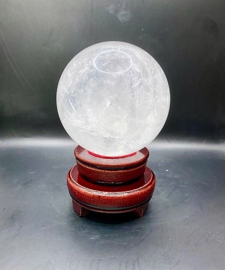 Quả Cầu Đá Thạch Anh Trắng Tự Nhiên Cao Cấp - 2515931