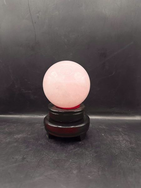 Quả Cầu Đá Thạch Anh Hồng Tự Nhiên Cao Cấp - 2604960