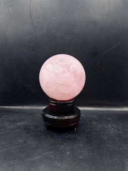 Quả Cầu Đá Thạch Anh Hồng Tự Nhiên Cao Cấp - 2604962