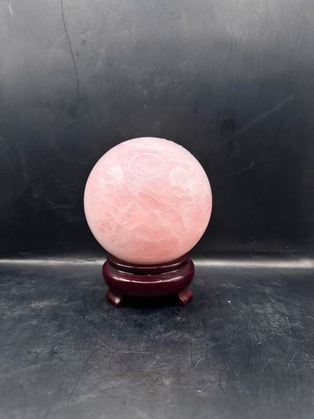 Quả Cầu Đá Thạch Anh Hồng Tự Nhiên Cao Cấp - 2604963