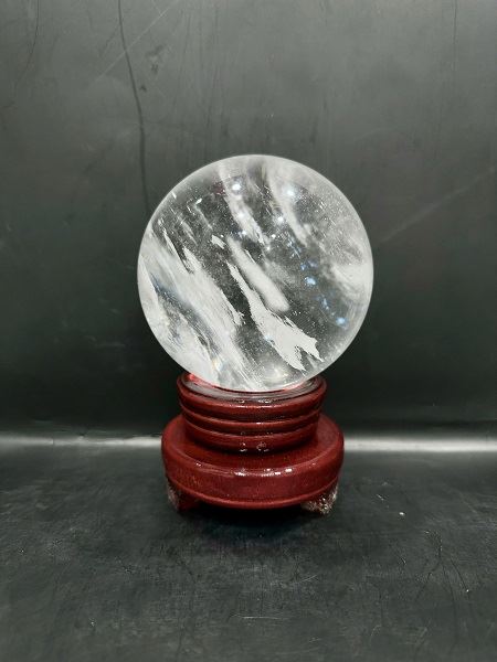 Quả Cầu Đá Obsidian Núi Lửa Trắng - NLT880