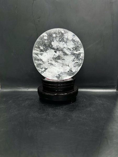 Quả Cầu Đá Obsidian Núi Lửa Trắng - NLT1450