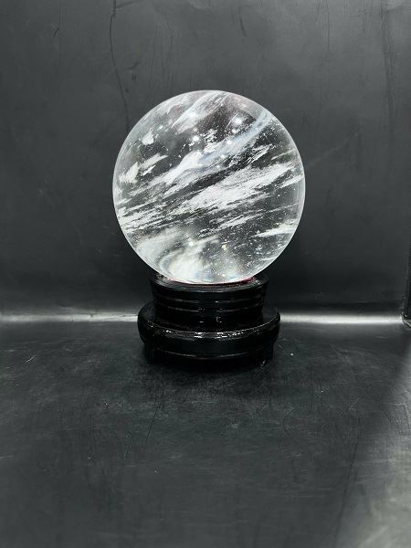 Quả Cầu Đá Obsidian Núi Lửa Trắng - NLT1700