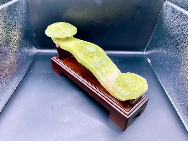 Gậy Như Ý Ngọc Onyx Xanh Tự Nhiên - GYX2980