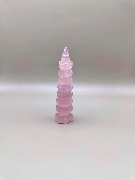 Tháp Văn Xương Đá Thạch Anh Hồng Tự Nhiên - 2604971