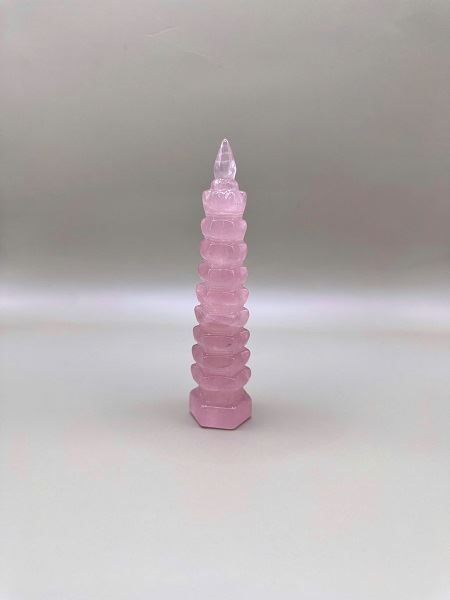 Tháp Văn Xương Đá Thạch Anh Hồng Tự Nhiên - 2604972