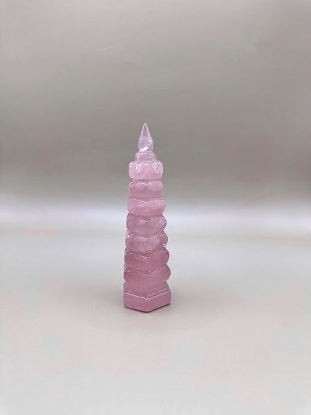 Tháp Văn Xương Đá Thạch Anh Hồng Tự Nhiên - 2604976