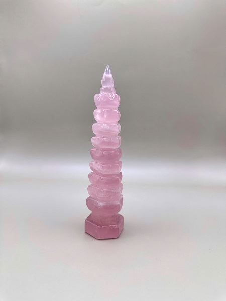 Tháp Văn Xương Đá Thạch Anh Hồng Tự Nhiên - 2604977