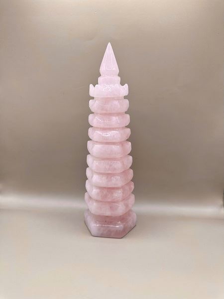 Tháp Văn Xương Đá Thạch Anh Hồng Tự Nhiên - 2604982