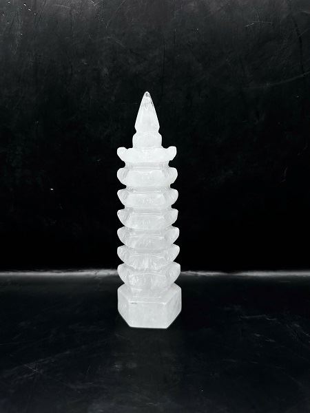 Tháp Văn Xương Đá Thạch Anh Trắng Tự Nhiên - 2604994