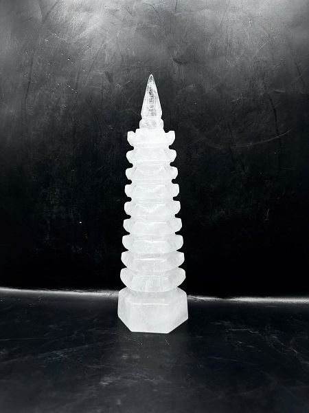 Tháp Văn Xương Đá Thạch Anh Trắng Tự Nhiên - 2604997