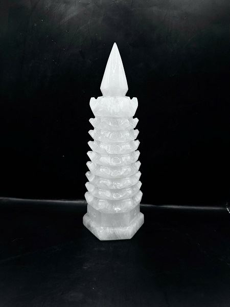 Tháp Văn Xương Đá Thạch Anh Trắng Tự Nhiên - 2604999