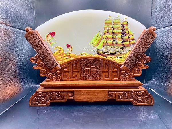 Tranh Ngọc Thuận Buồm Xuôi Gió Tự Nhiên Cao Cấp - TB2800