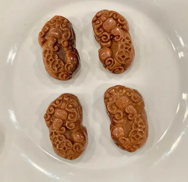 Tỳ Hưu Đá Kim Sa Tự Nhiên - TKS250