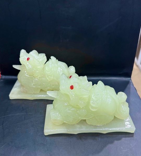 Tỳ Hưu Ngọc Onyx Xanh Tự Nhiên - THX1860