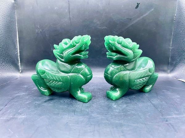 Tỳ Hưu Đá Thạch Anh Xanh Tự Nhiên - THX4680