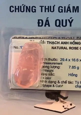 Tỳ Hưu Thạch Anh Hồng VIP Tự Nhiên - 1701008