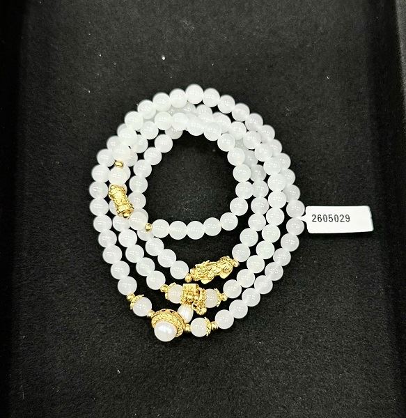 Vòng Tay Bạch Ngọc Tự Nhiên Cao Cấp - 2605029