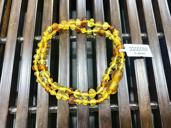 Vòng Cổ Hổ Phách Trẻ Em Tự nhiên - 2200088