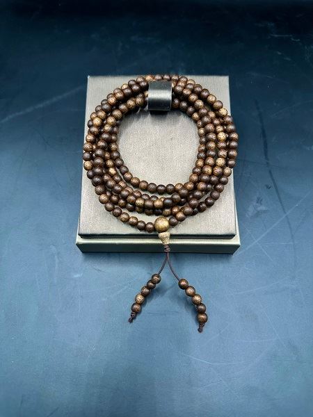 Vòng Tay Trầm Hương 108 Hạt 6ly Tự Nhiên - VT2880