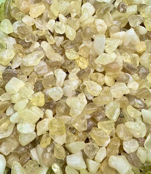 Đá Thạch Anh Vàng Vụn Tự Nhiên Mài Bóng - VV150